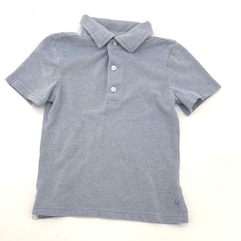 Janie and Jack Boys Blue Polo Shirt Size 3
